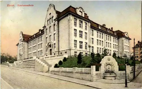 Zürich - Kantonsschule -192924