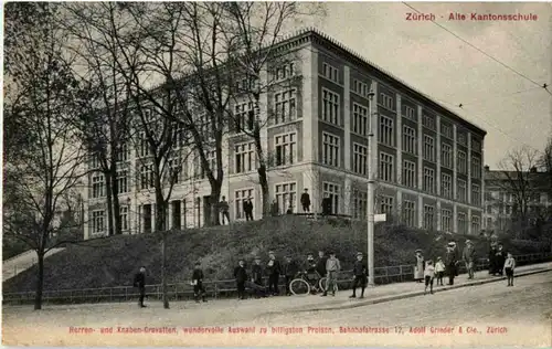 Zürich - Kantonsschule -192926