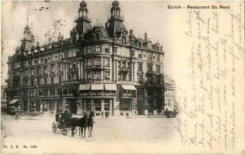 Zürich - Restaurant du Nord -192950