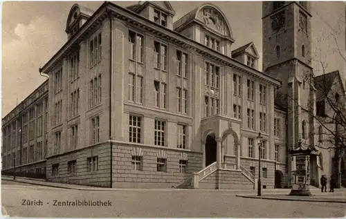 Zürich - Zentralbibliothek -193054