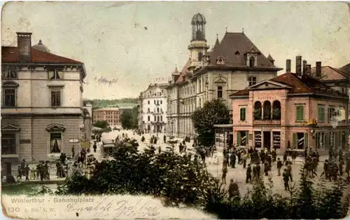 Winterthur - Bahnhofplatz -N7477