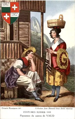 Paysannes du canton de Vaud -N7841