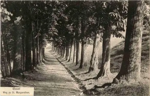 Basel - Weg zu St. Margarethen -191956