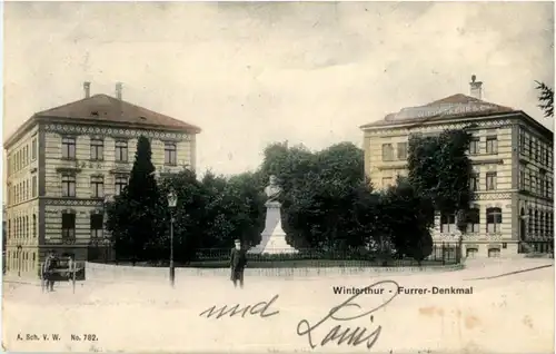 Winterthur - Furrer denkmal -N7433