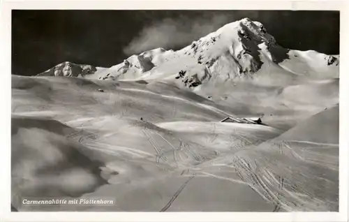 Carmennahütte mit Plattenhorn -N8086