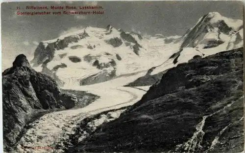 Riffelhorn - Gornergletscher -N7795