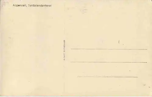 Appenzell Soldatendenkmal -165876
