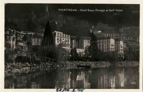 Montreux - Hotel Beau Rivage -N7951
