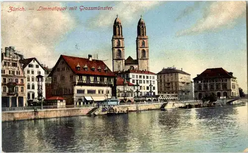 Zürich - Limmatquai -192746