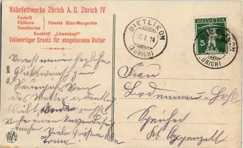 Zürich - Limmatquai -192746