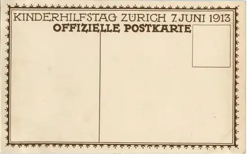 Zürich - Kinderhilfstag 1913 -193048