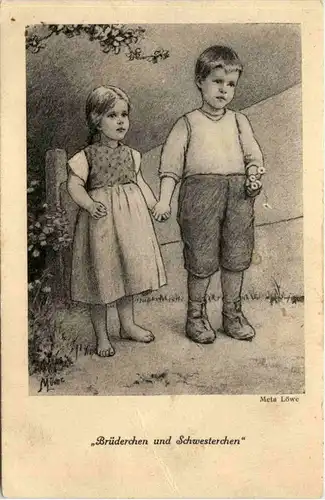 Kinder - Künstlerkarte Meta Löwe -102620