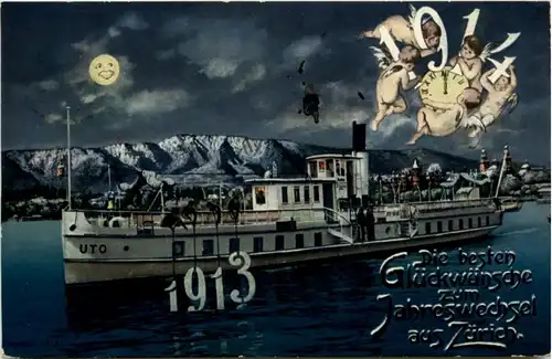 Zürich - Jahreswechsel 1913 - 1914 -102482