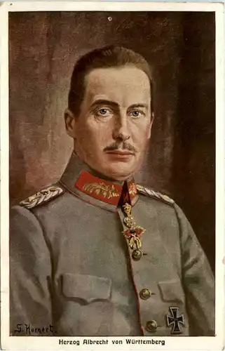 Herzog Albrecht von Württemberg -102694