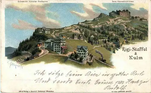 Rigi Staffel und Kulm -N7594