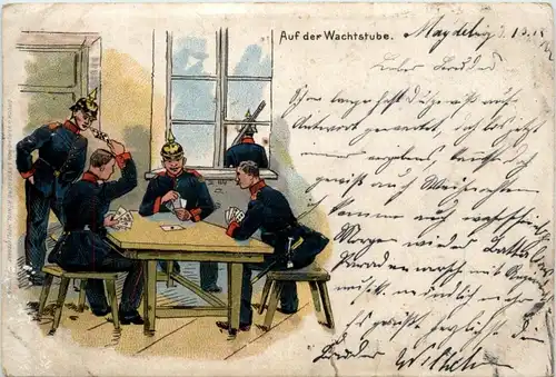 Auf der Wachstube -103208