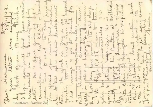 Zug - Postplatz - Weihnachten -167570