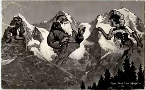 Eiger Mönch Jungfrau -N7822