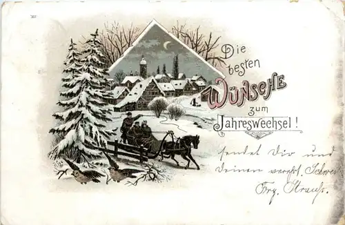 Die besten Wünsche zum Jahreswechsel -103550