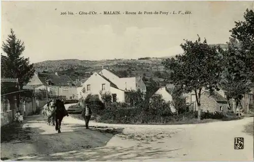 Malain - Route de Pont de Pany -90320