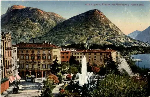 Lugano - Piazza del Giardino -167998