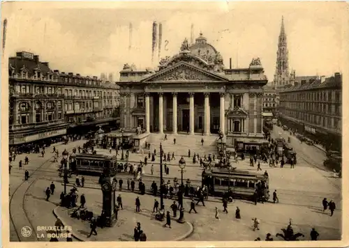 Bruxelles - La Bourse - Tramway -102368