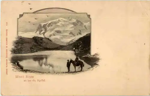 Mont Rose et lac du Ryffel -168520