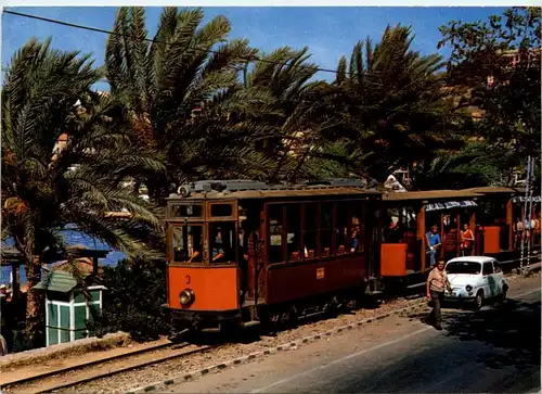 Mallorca Puerto de Soller - Strassenbahn -102398