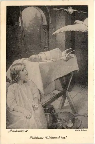 Kinder - Künstlerkarte Meta Löwe -102634