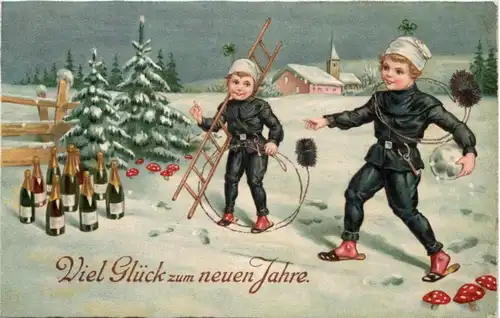 Neujahr - Schornsteinfeger -103638