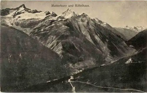 Matterhorn und Riffelhaus -168782