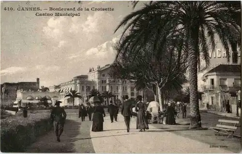 Cannes - Boulevard de la Croisette -90134