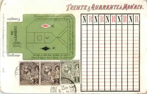 Monaco - Trente Quarante -15620