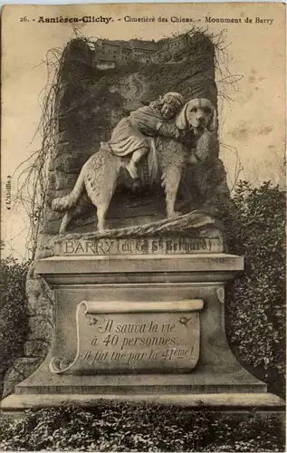 Asnieres Clichy - Cimetiere des Chiens -104138