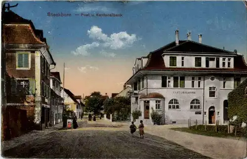 Steckborn - Post und Kantonalbank -169498