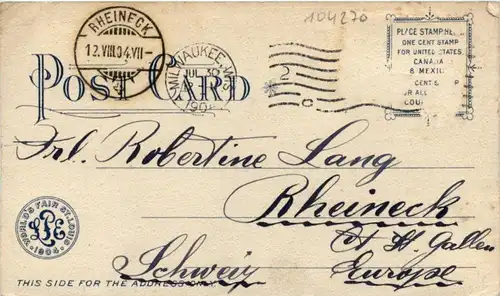 St. Louis - World Fair 1904 -104270