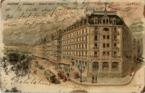 Grenoble - Grand Hotel Moderne -90412