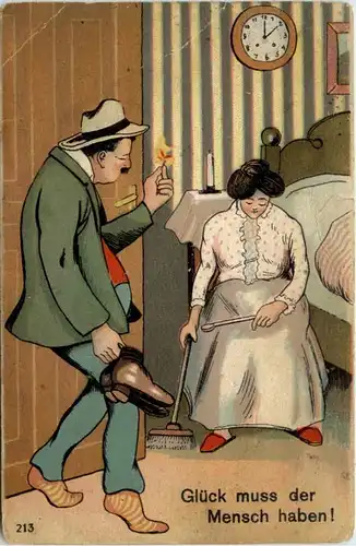 Humor - Glück muss der Mensch haben -102784