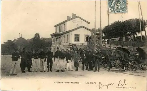 viliers sur Marne - La Gare -15740