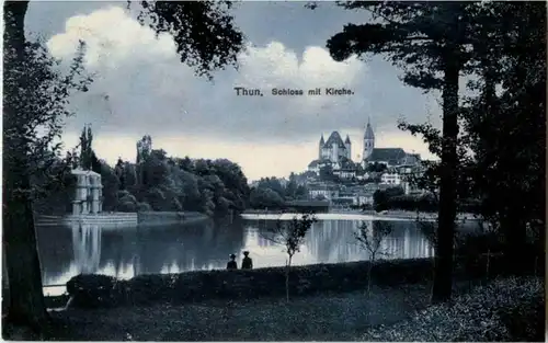 Thun - Schloss mit Kirche -170322