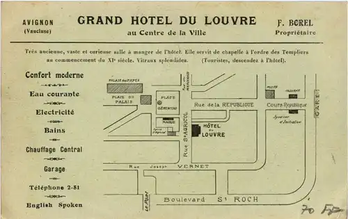 Avignon - Hotel du Louvre -15208