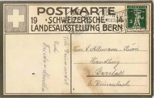 Bern - Schw. Landesausstellung 1914 -170432