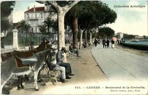 Cannes - Boulevard de la Croisette -90132