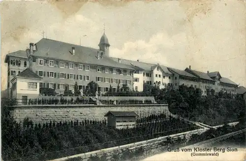 Gruss vom Kloster Berg Sion - Uetliburg ob Gommiswald -200966