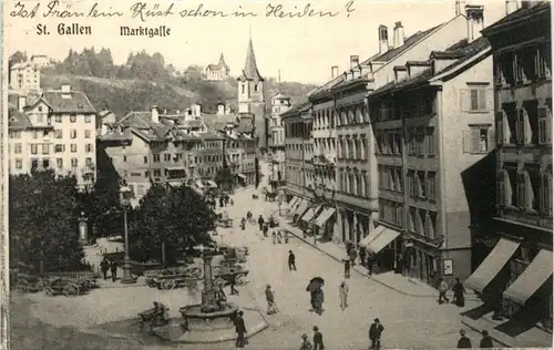 St. Gallen - Marktplatz -201246