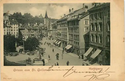 St. Gallen - Marktplatz -201252