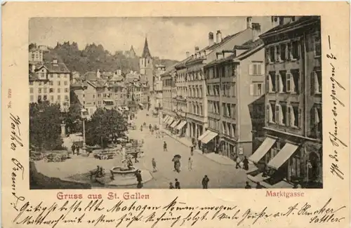 St. Gallen - Marktplatz -201250