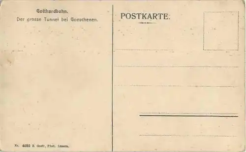 Gotthardbahn - Göschenen -171524