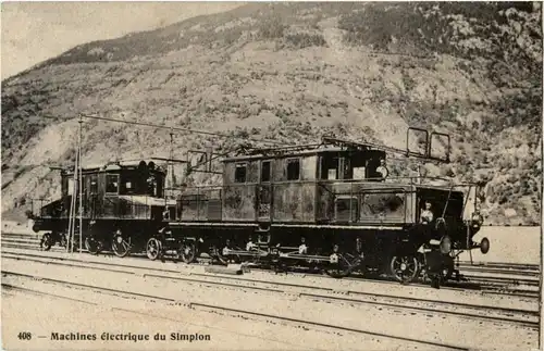Machines electrique du Simplon -171588