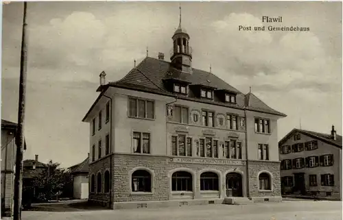 Flawil - Post und Gemeindehaus -200830